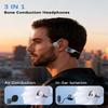 Bone Conduction Headphones Wireless Open Ear Swimming Headphones, 35g Light Comfort IPX8 Waterproof Premium Sound Dual Bluetooth 5.3 Chips 10H Play Clear Call Built-in MP3 Player 32G Memory for Sports view 2