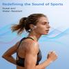 Bone Conduction Headphones Wireless Open Ear Swimming Headphones, 35g Light Comfort IPX8 Waterproof Premium Sound Dual Bluetooth 5.3 Chips 10H Play Clear Call Built-in MP3 Player 32G Memory for Sports view 3