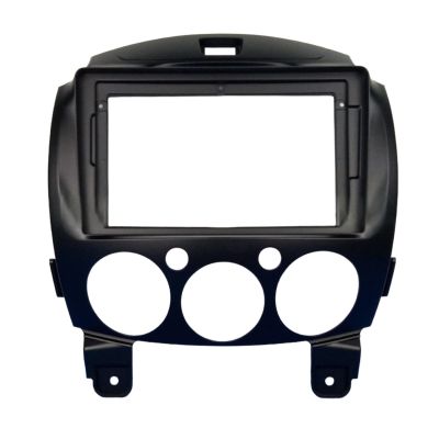 Car Stereo Navigation Frame for Mazda 2 2010 9", Car Radio Stereo Mounting Fascia Panel Dash Kit Radio Install kit,Bezel