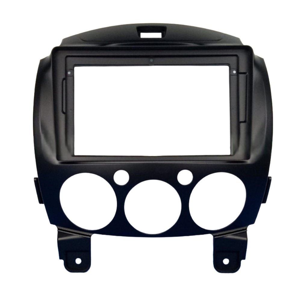 Car Stereo Navigation Frame for Mazda 2 2010 9", Car Radio Stereo Mounting Fascia Panel Dash Kit Radio Install kit,Bezel