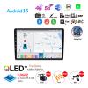 Y500s,YLOXFW Android 15.0 Car Stereo Replacement for Jazz City 2002-2007 Radio GPS Sat Navigation 9'' Touchscreen DVD Multimedia Video Player FM BT Receiver with Android Auto Carplay view 3