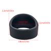 Industrial Eyepiece Cover 28mm-37mm Inner Diameter Binoculars Rubber Eyes Guard Cup Shield for Microscopes Microscopes Eyes Guard view 4