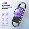 72GB Digital Voice Recorder - Xelarvex Voice Activated Recorder AI-Intelligent Noise Reduction, 4800 Hours Recording Device, Audio Recorder for Lectures/Interviews/Meetings view 2