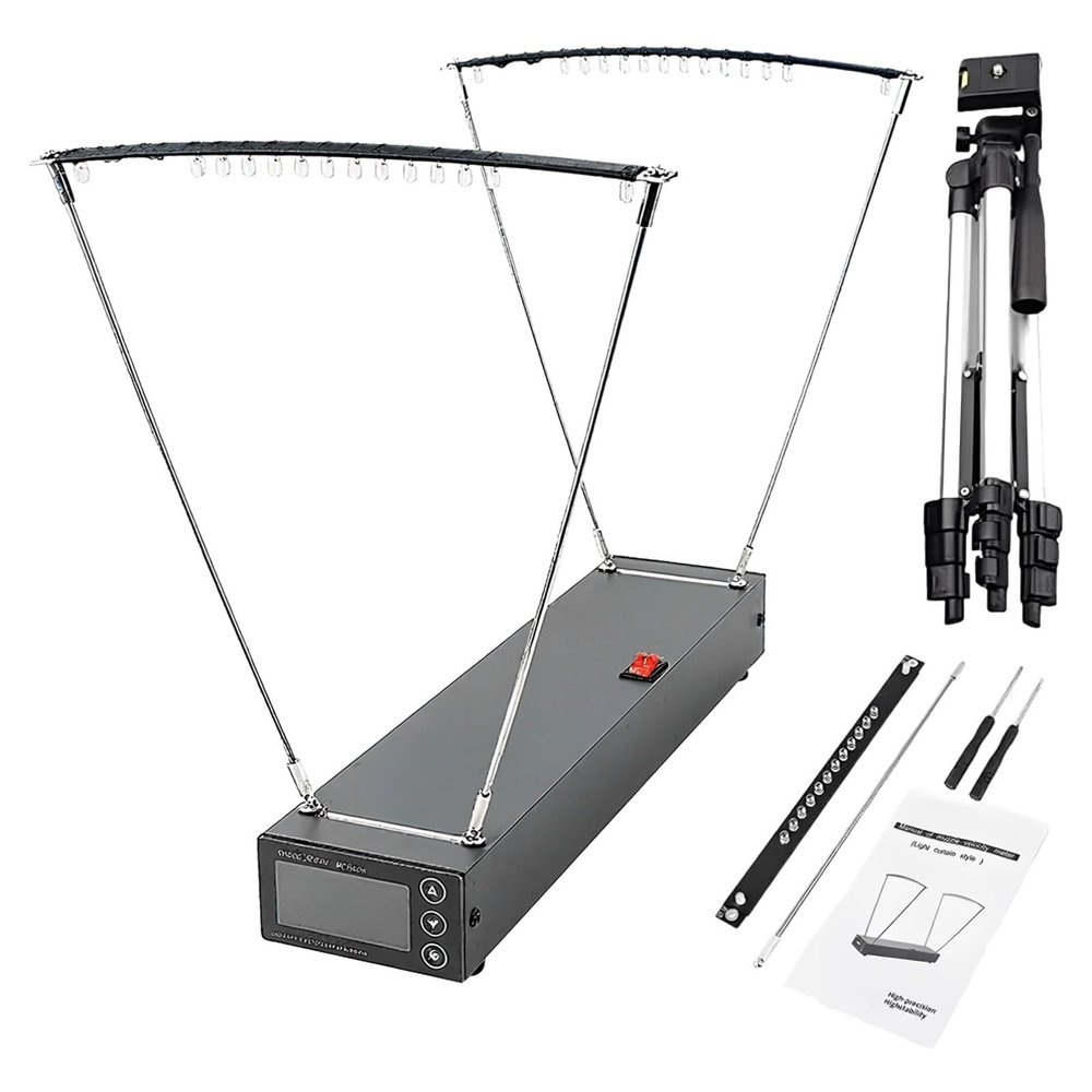 Tressify Shooting Chronograph with Tripod, Metal Frame, 1-2000 Mps, 1% Accuracy, 13.1 X 2.4 X 1.6 in