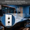 Lonlonty Dual XLR Wall Plate Male 2 PCS,Dual XLR Plugs and Plates Audio Speakers Stainless Steel Wall Plate view 4