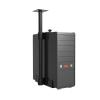 Adjustable Mobile Computer Host Chassis Bracket Host Bracket Chassis Hanger Desktop Host Rack view 4