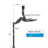 1pcs Floor-Standing Monitor Keyboard Tray Stand Computer Display Workstation Bracket W815(W815A2) view 2