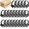 Bulk Headphones for Classroom 24 Pack,Durable Wired Classroom Headphones for Students,On Ear Comfy Swivel Earphones for School,Library,Kids Online learning,HQ Stereo Sound 3.5mm Jack (Black YS004) view 1