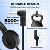 Bulk Headphones for Classroom 24 Pack,Durable Wired Classroom Headphones for Students,On Ear Comfy Swivel Earphones for School,Library,Kids Online learning,HQ Stereo Sound 3.5mm Jack (Black YS004) view 3