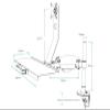 Desktop Universal Keyboard Bracket Industrial Display Bracket Workstation Production line Bracket W809 view 2