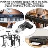 Ezymivs 3PCS USB B to USB C Printer Adapter 90 Degree Right Angle Type-C Female to Midi Converter Type-C to USB-B Convert Connector Compatible with Printer, Electric Piano, Laptops view 3
