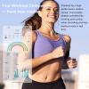 Yihou Smart Ring with Display Heart Rate Monitor Sleep Tracking Step Counter Call Number Display Multi-Sport Modes Gesture Control IP68 Waterproof Fitness Ring Health Tracking Ring for Men Women view 4