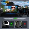 15.6 inch 4K Android 14.0 Car TV Headrest Monitor for Cars Back seat Rear Entertainment System, Support Phone Wireless Mirror Link Touch Screen,with WiFi/Bluetooth/HDMI/USB/Video Player (1 Set) view 2