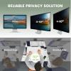 [2 PACK] Eliwhale 32 Inch Removable Hanging Computer Privacy Screen Protector for 16:9 Widescreen Monitor - Matte Anti-Glare bluelight, 30 Anti-Spy for LG HP Acer and More width*height:723*429mm(28.4*16.8 inch) view 3
