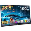 Kenowa 23.8" Large Portable Monitor 100Hz IPS FHD 1080P Freesync USB-C HDMI Gaming Monitor, External Display Dual Speakers Adjustable Stand for PC,Laptop,Mac,Phone,Game Consoles view 1