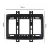 Universal 20KG TV Wall Mount Bracket Flat Panel TV Frame Mounts With Gradienter For 14-42 Inch LCD LED Monitor Flat Panel view 2