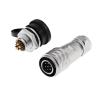 VTGVVVTR SF12 M12 Aviation 2 3 5 6 7Pin Mini Round Power Plug Socket Cable Connector Suitable for Radio Cameras and Equipment(7pin Plug Set) view 1