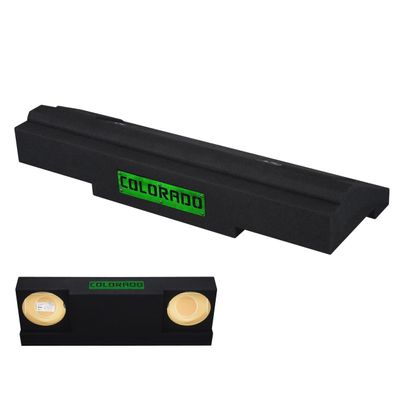 2015-2023 Chevy Colorado Crew Cab Dual Sealed Sub Box Ground-Shaker Subwoofer Enclosure Custom Speaker Box Car Audio Ground Shaker (Green, 10")