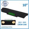 2015-2023 Chevy Colorado Crew Cab Dual Sealed Sub Box Ground-Shaker Subwoofer Enclosure Custom Speaker Box Car Audio Ground Shaker (Green, 10") view 2