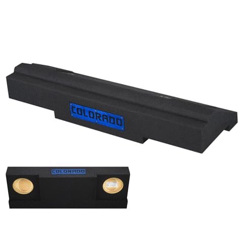 2015-2023 Chevy Colorado Crew Cab Dual Sealed Sub Box Ground-Shaker Subwoofer Enclosure Custom Speaker Box Car Audio Ground Shaker (Blue, 8")