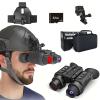 SKIOVEMI NV8300 Military Tactical Night Vision Binoculars Goggles for Adults, 3D 36MP 4K Head Mounted NVG Infrared Digital Night Vision Goggles with 8X Digital Zoom & 32GB Memory Card view 1