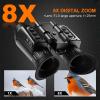SKIOVEMI NV8300 Military Tactical Night Vision Binoculars Goggles for Adults, 3D 36MP 4K Head Mounted NVG Infrared Digital Night Vision Goggles with 8X Digital Zoom & 32GB Memory Card view 3