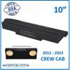 2015-2023 Chevy Colorado Crew Cab Dual Sealed Sub Box Ground-Shaker Subwoofer Enclosure Custom Speaker Box Car Audio Ground Shaker (Black, 10") view 2