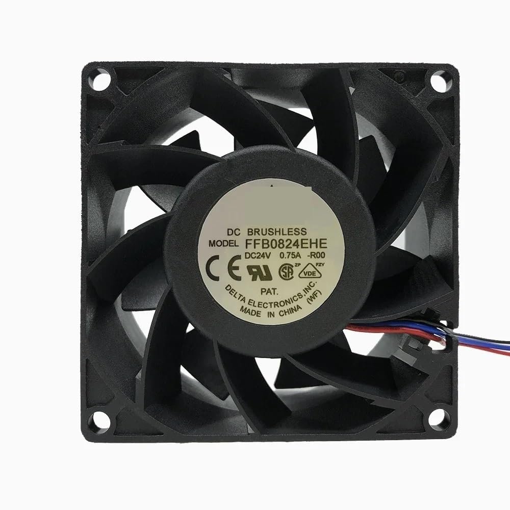 for 8CM 80MM 8038 12V 1.35A FFB0812EHE Dual Ball Bearing PWM Cooling Fan Speed Control for Delta