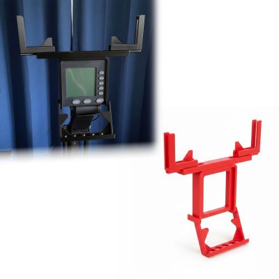 for Concept2 Rower Tablet Holder, Fit Model D/E & SkiErg, Compatible with PM5, Adjustable Phone & iPad Mount for Indoor Rowing Accessories (Red)
