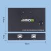 2 Ports Synchronizer2Computer Screen Sharing Device KVM SwitchHDMI High-Definition 4K Video Signal Two Hosts Share The Monitor Keyboard Mouse view 2