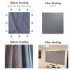 Foldable Home Theater Projector Screen 16:9 Aspect Ratio Polyester High Contrast Ratio Ideal for Bright Room Environment AntiGlare Projection Screen view 2