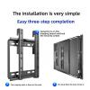26-65 Inch TV Hanger Adjustable Tilt 15 Wall Mount Bracket Strengthen Easy Installation TV Stand Frame Universal view 2