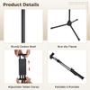 Sacolin Adjustable Height Angle Tablet Tripod, Portable Microphone view 2