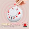 ORGMASTER Multi-Functional Personal Safety Alarm, Smart Infrared Detection, Detects Various Cameras, Intrusion Prevention Guard, Loud 110 dB Safety Keychain for Women, Seniors, College Girls, White view 2