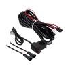 Tiy For Led Work Light Relay Wiring Harness Car Auto Led Motorcycle Motorbike Headlights Spotlight Wire Cable Switch Kit 1.6M 2.(1.6M) view 4