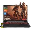 ASUS TUF Gaming A16 Laptop 16" WUXGA IPS 144Hz AMD 6-core Ryzen 7 7445HS 16GB RAM 512GB SSD GeForce RTX 4050 (Up to 194 AI Tops) RGB Backlit USB4 Two-Way AI Noise Cancelation Win11Pro ICP Hub view 1