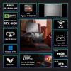 ASUS TUF Gaming A16 Laptop 16" WUXGA IPS 144Hz AMD 6-core Ryzen 7 7445HS 16GB RAM 512GB SSD GeForce RTX 4050 (Up to 194 AI Tops) RGB Backlit USB4 Two-Way AI Noise Cancelation Win11Pro ICP Hub view 2