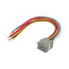 1 PC Front Driver/Passenger Side Door Connector Pigtail Wire Harness Compatible With Honda Civic EK CRV Acura Integra 1997-2001 view 3
