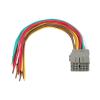 1 PC Front Driver/Passenger Side Door Connector Pigtail Wire Harness Compatible With Honda Civic EK CRV Acura Integra 1997-2001 view 4