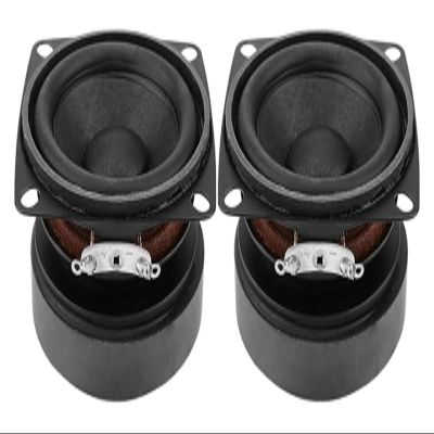 LXYwwta 2Pcs 53mm Audio Portable Speakers Full Range 4 Ohm 15 W Loudspeaker DIY Sound Speaker for Home Theater waq.