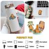 12pcs Capybara Stickers Pack for Kids, Teens & Cute Animal Lovers  Funny Aesthetic Vinyl Decals for Water Bottle, Laptop, Journal, Scrapbook, Gift for Capybara Fans 2 Inches view 3