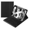 kaitesi Keyboard Case for iPad Pro 11 inch (M5/M4, 2025/2024), Touchpad Detachable Color Keyboard with Trackpad Slim Leather Smart Cover Supports Pencil Charging,Black view 1