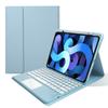 kaitesi Keyboard Case for iPad Pro 11 inch (M5/M4, 2025/2024), Touchpad Detachable Color Keyboard with Trackpad Slim Leather Smart Cover Supports Pencil Charging,Misty Blue view 1