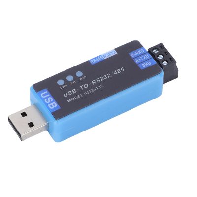 BAFOVY USB to 485 232 Converter Industrial Adapter with Protective Circuit, Bidirectional Half Duplex USB to Serial Port Adapter for RS-485 RS-232 Communication in Industrial Control