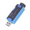 BAFOVY USB to 485 232 Converter Industrial Adapter with Protective Circuit, Bidirectional Half Duplex USB to Serial Port Adapter for RS-485 RS-232 Communication in Industrial Control view 2