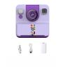 Children's Instant Printing Camera, 1080p Video Recording Children's Instant Cameras, 180  Rotating Selfie Lens, 1 Roll of Printing Paper, Toy Gifts for Boys and Girls Aged 3-12 (Pink) view 1