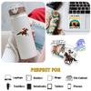 12pcs Horse Stickers Pack for Cowboys, Cowgirls, Riders & Equestrian Lovers  Cute Floral, Cowboy, Racing & Pastel Vinyl Decals for Water Bottle, Laptop, Notebook, Gift for Horse Fans 2 Inches view 3