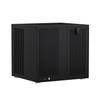 8 Bay NAS Case, MATX/ITX Computer Case, 8x3.5'' HDD+2x2.5'' SSD Drive Bays NAS PC Chassis, Support 170mm ATX PSU, 55mm-Height GPU Cooler, 4 Full-Height PCIe Slot, with 120mm Fan Mounts - Black view 1