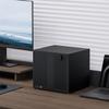8 Bay NAS Case, MATX/ITX Computer Case, 8x3.5'' HDD+2x2.5'' SSD Drive Bays NAS PC Chassis, Support 170mm ATX PSU, 55mm-Height GPU Cooler, 4 Full-Height PCIe Slot, with 120mm Fan Mounts - Black view 2