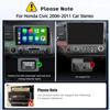 4+64GB Android 15 Car Stereo Radio for Honda Civic 2006-2011 Wireless Carplay Andorid auto 9 '' INCELL Touchscreen Stereo Upgrade GPS WiFi Bluetooth 5.0 FM/RDS EQ-32 SWC Backup Camera view 3